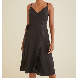 Amour Vert Varden silk wrap dress, size small